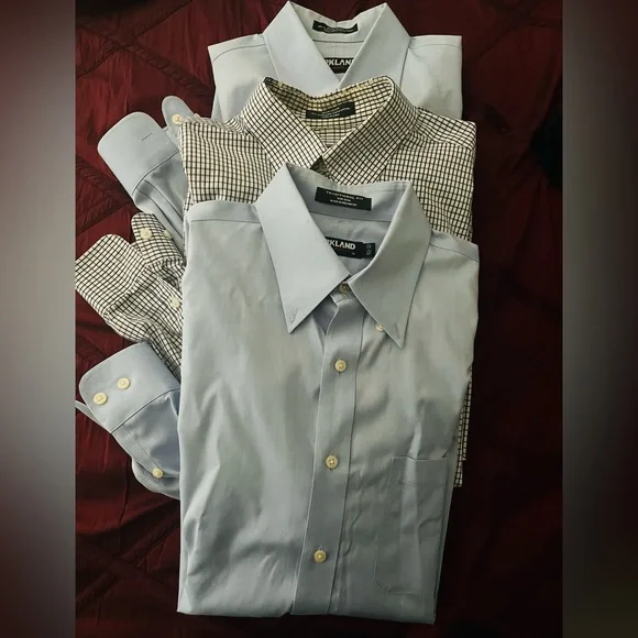 Kirkland Signature | Shirts | Bundle Of 3 Mens Kirkland Button Down Cotton Dress Shirts Traditional Fit | Poshmark Kirkland Signature | Shirts | Bundle Of 3 Mens Kirkland Button Down Cotton Dress Shirts Traditional Fit | Poshmark